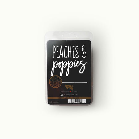 Milkhouse Candle Co: Peaches & Poppies