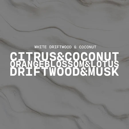 Milkhouse Candle Co: White Driftwood & Coconut